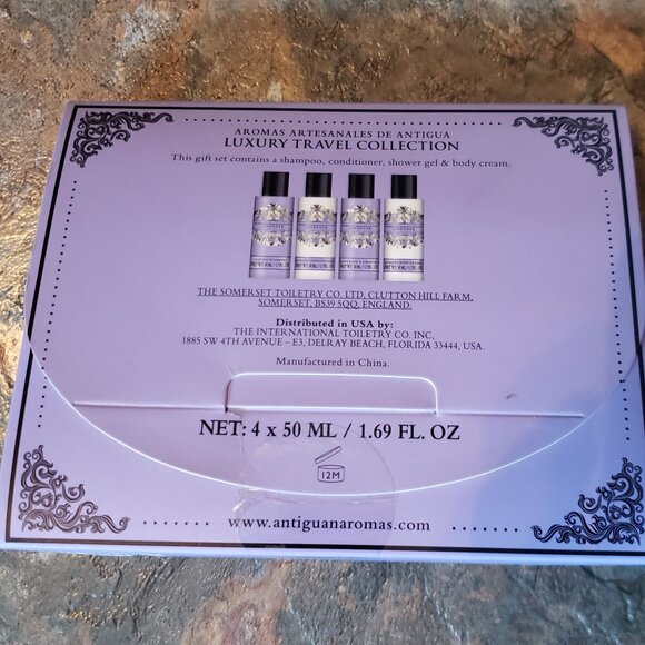 Aromas Artesanales De Antigua AAA Lavender Luxury Travel Collection Gift Set - Picture 2 of 5